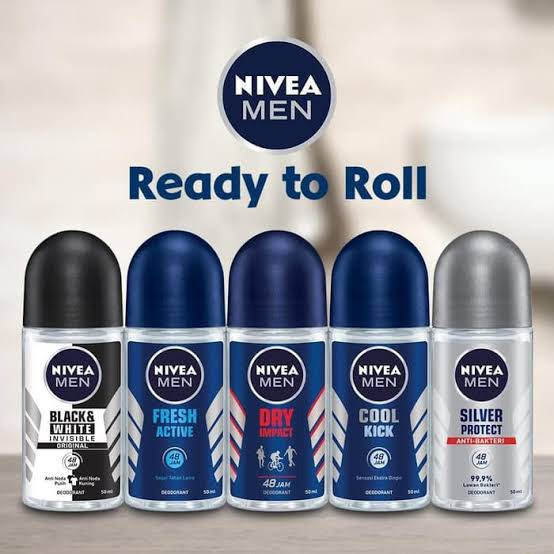 NIVEA DEODORANT ROLL ON MEN 25 &amp; 50ML