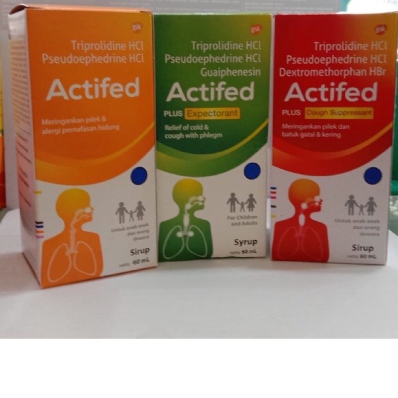 

Actifed Sirup 60ML