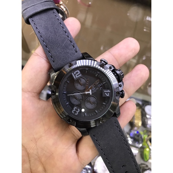 Jam tangan T5 kulit chrono