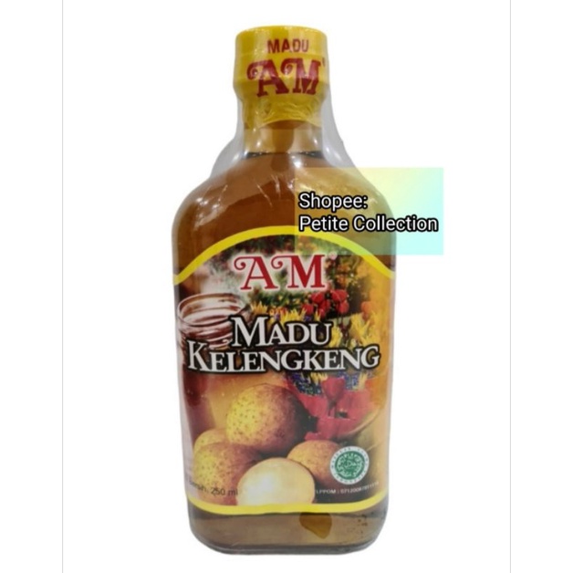 

Madu AM Kelengkeng - 250ml (Packing Bubblewrap + Kardus)