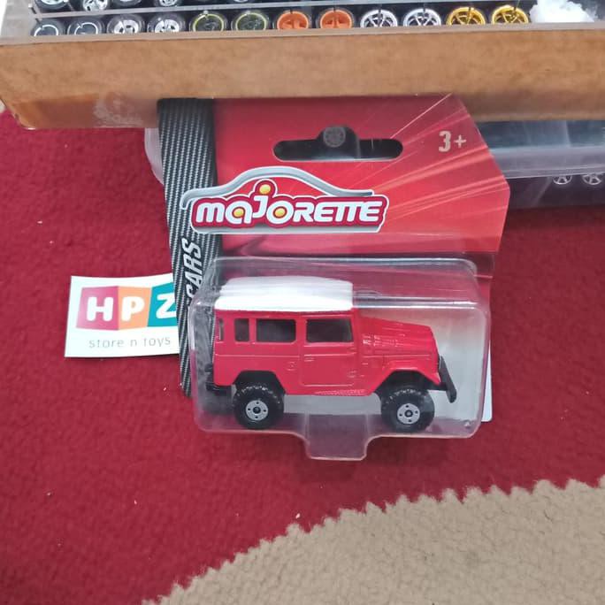Majorette Hardtop Toyota Land Cruiser Merah