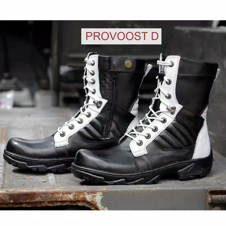 SEPATU KULIT SAFETY PDL OC PROVOS ODON CIBADUYUT OUTDOR AWET NYAMAN KUAT BUAT TNI POLISI SECURITY
