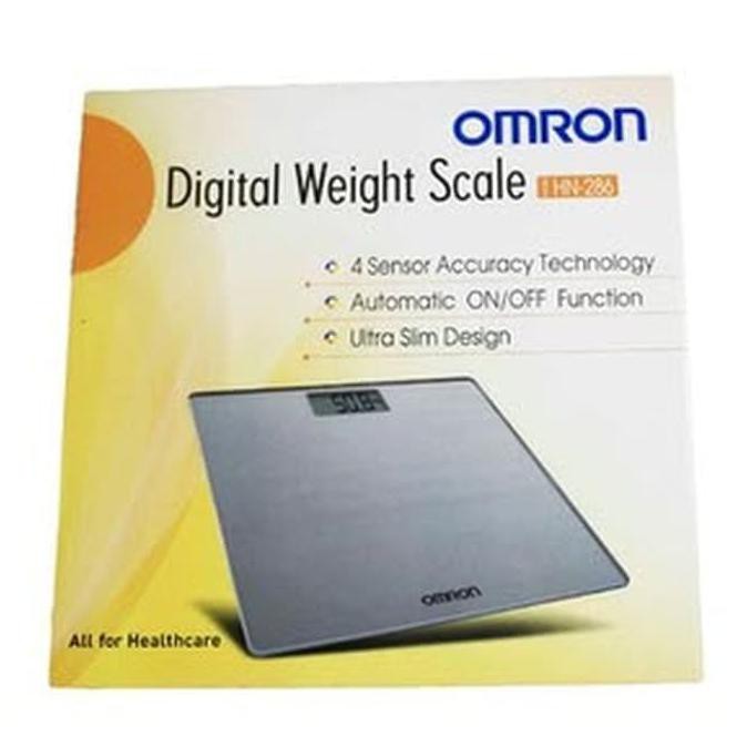 Timbangan Berat Digital Omron Hn286 (Silver)