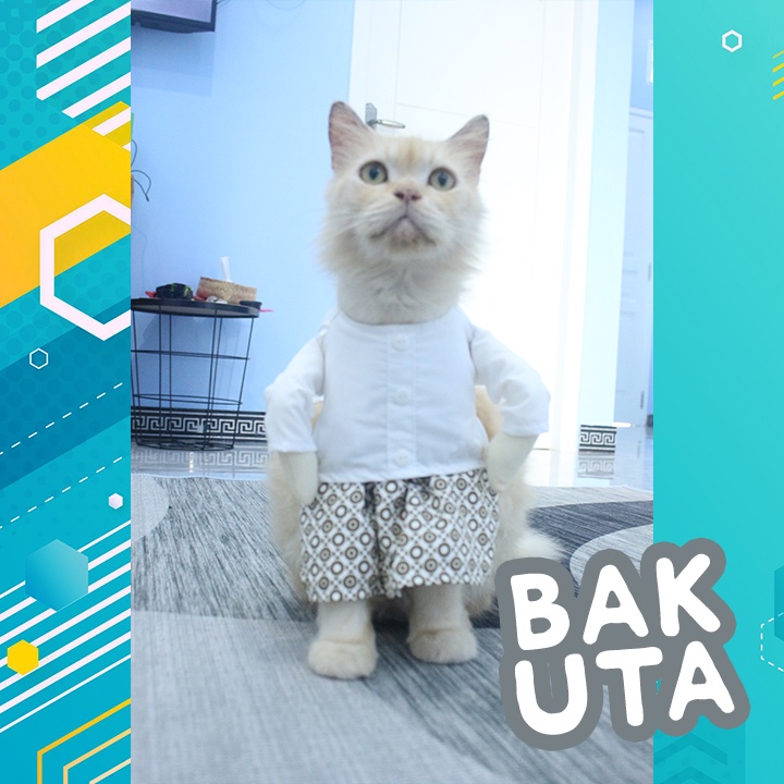 Kostum baju koko sarung lingkaran emas + Peci / baju koko kucing lebaran Terbaru size S-XL