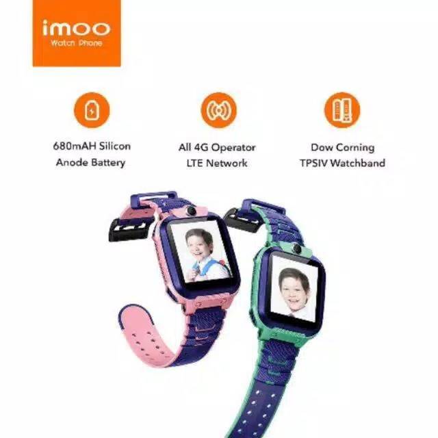 IMOO WATCH PHONE Z5 VIDEO CALL VC SMART WATERPROOF JAM TANGAN ANAK BISA TELPON PANGGILAN VIDEO