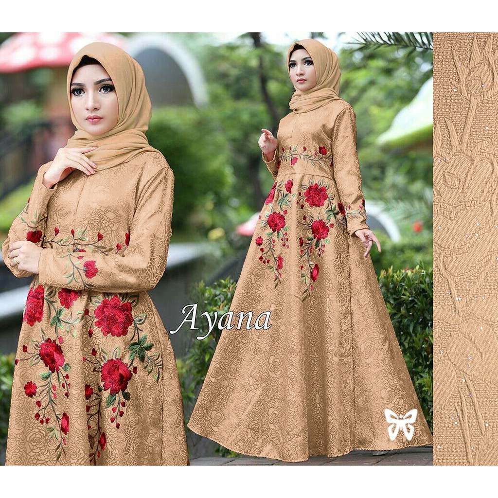 HOPYLOVY - GAMIS NEW AYANA EMBOSS GLITTER