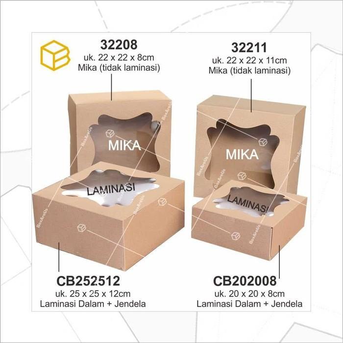 

Lpk88- Dus Kue Cake Box Kotak Packaging Kemasan - Cb202008