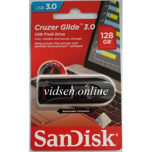 Flashdisk SANDISK USB 3.0 Cruzer Glide CZ600 - 64GB