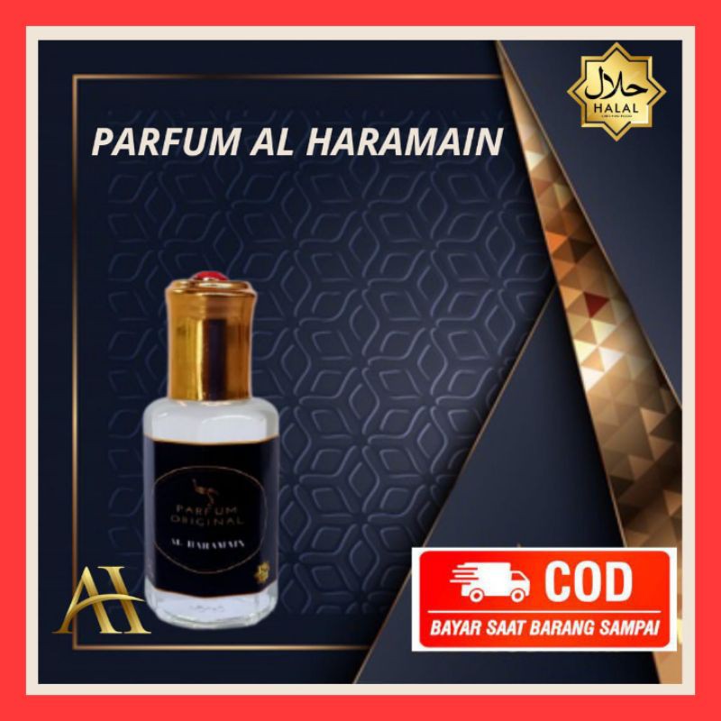 Parfum Al Haramain original12ml parfum solat (BISA COD) al haramain parfum original terbaik