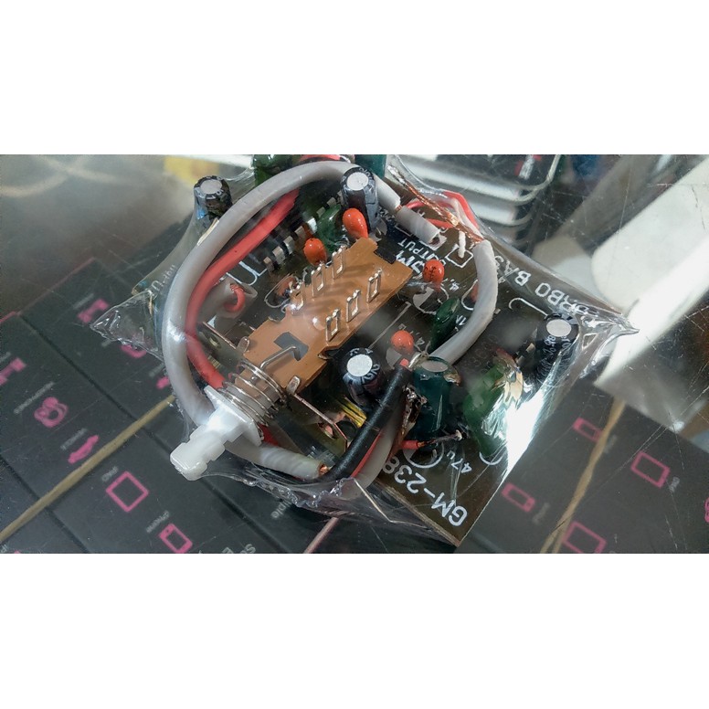 KIT TURBO BASS AKTIVE GM 2380 MEMBUAT BASS JADI MANTAB