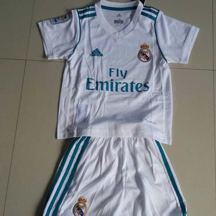 PROMO Jersey Baju bola Anak / Kids REAL MADRID HOME NEW - GRADE ORI