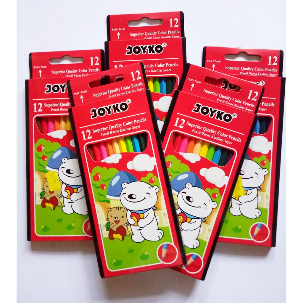

Pensil Warna Joyko - 12 Warna Panjang