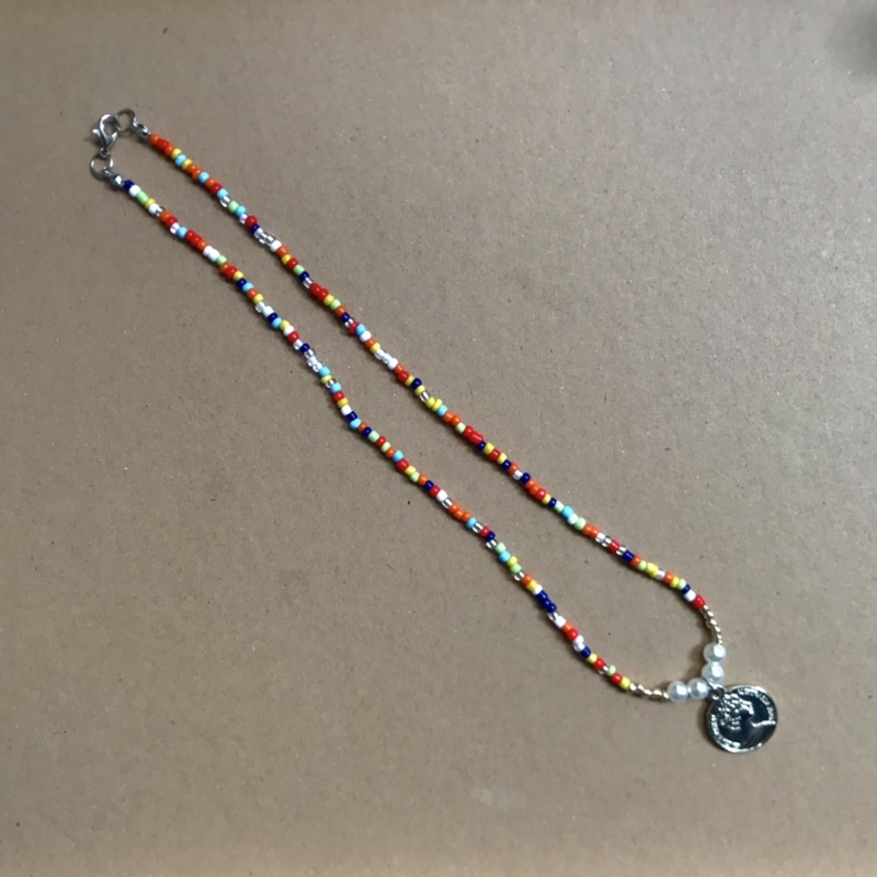 Rainbow Beads Necklace | Kalung Manik