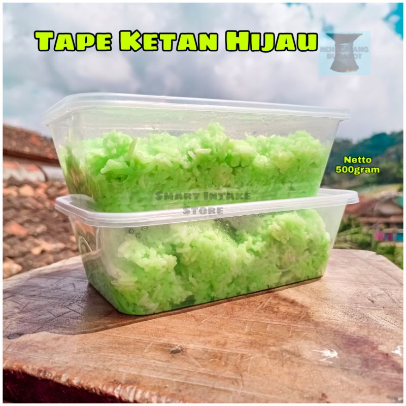 

DEB TAPE KETAN HITAM BANDUNG PEUYEUM KETAN HIJAU BANDUNG 1KG