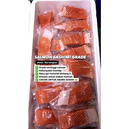 

Sashimi Salmon