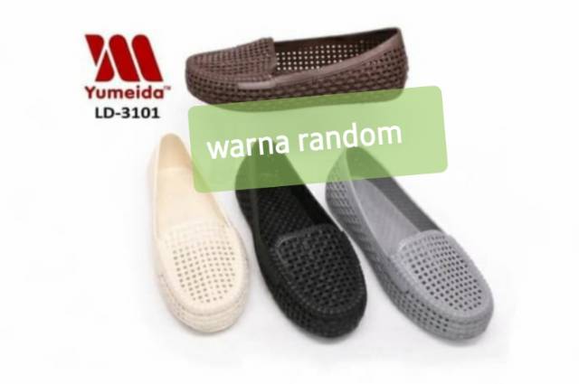 SEPATU WANITA MODEL SLIP ON Yumeida 3101L