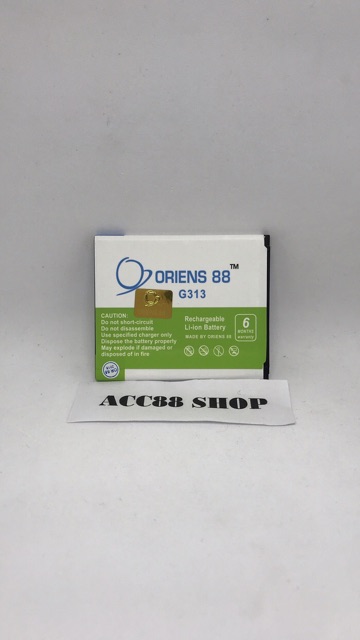 Baterai Batre Battery Double Power IC Samsung Galaxy V G313 / j1 mini OR88/Oriens88