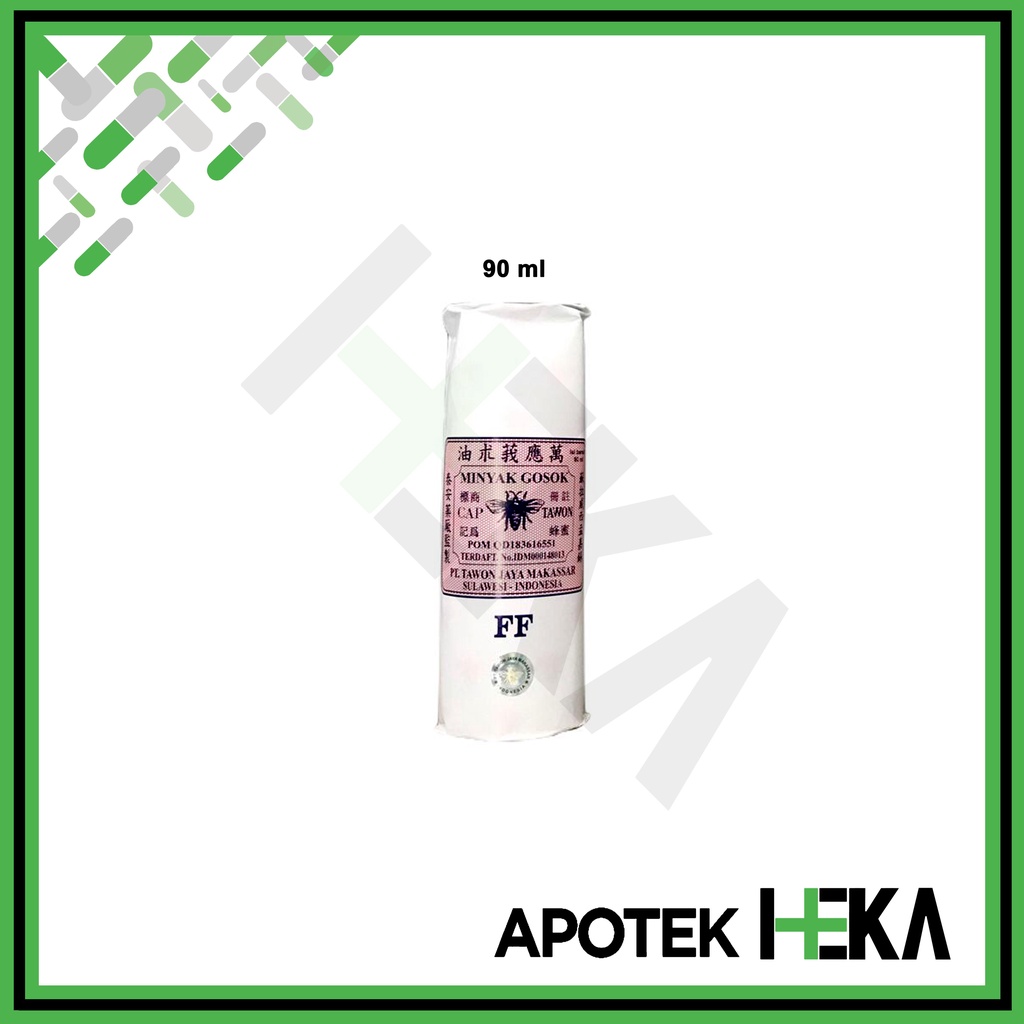 Minyak Gosok Cap Tawon Asli Makassar 20 ml / 30 ml / 60 ml / 90 ml (SEMARANG)