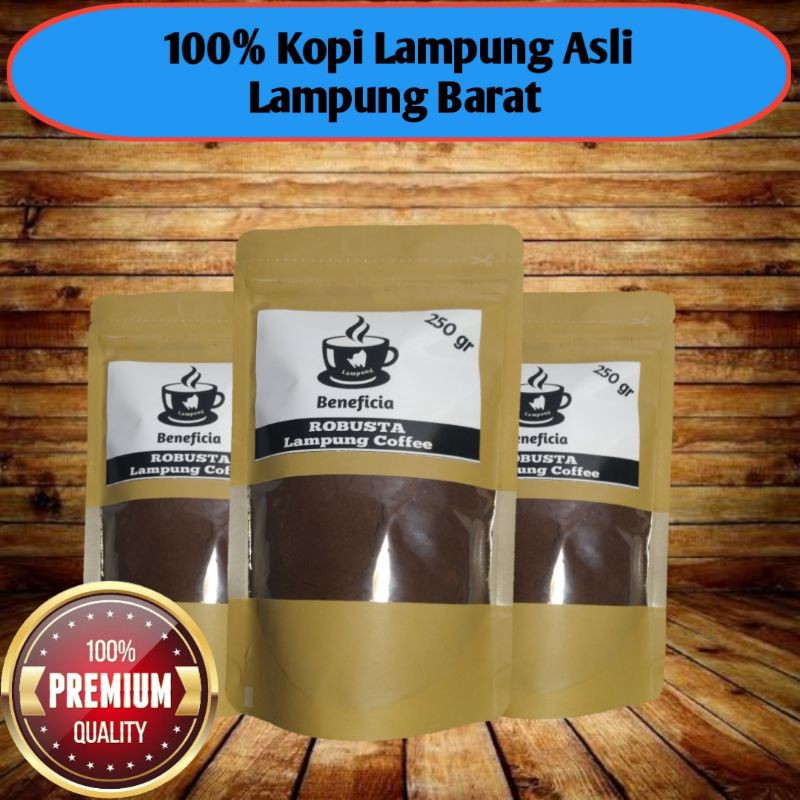 

KopiLampung/Bubuk/Original/TanpaCampuran/250gram/DarkCofee/KopiHitam/RoastingSampaiHitam