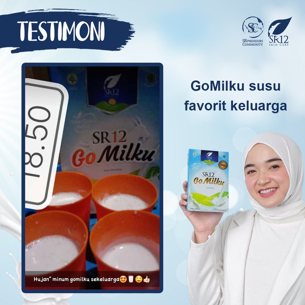 SUSU GO MILKU SR12 ETAWA RASA COKELAT / SUSU GOMILKU / SUSU ETAWA KUALITAS PREMIUM / GOAT MILK BUBUK