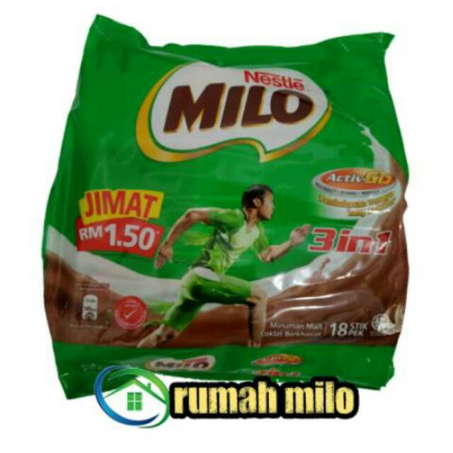 

MILO 3IN1 MALAYSIA ISI 18 STIK