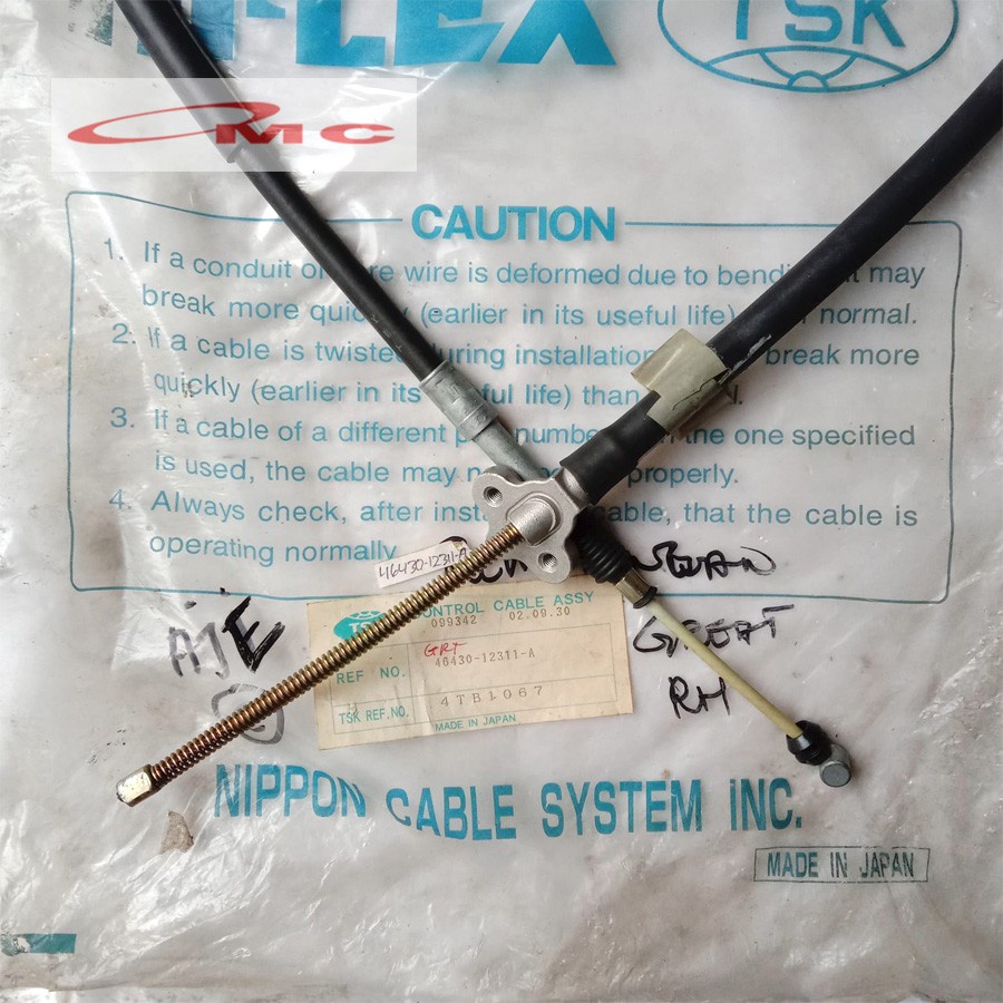Kabel Rem Tangan / Cable Assy Parking Corolla Great 46430-12311-A