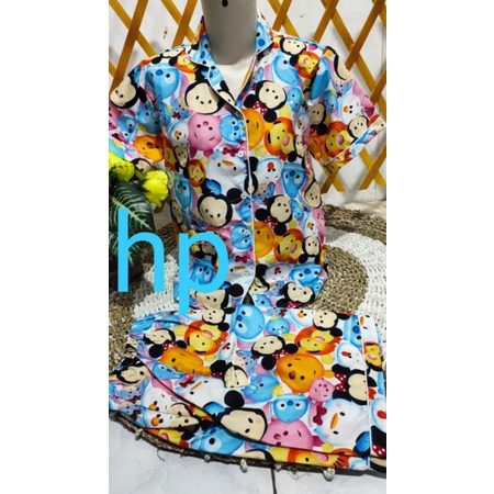 piyama pendek/baju tidur/piyama katun jepang