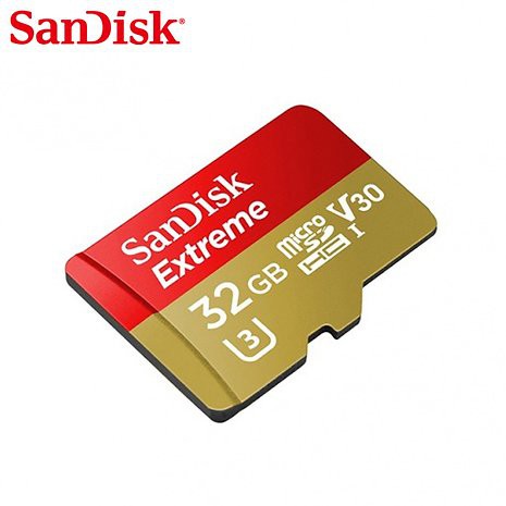 SANDISK Extreme A1 Micro SD Card for Mobile Gaming 32GB 100MBps
