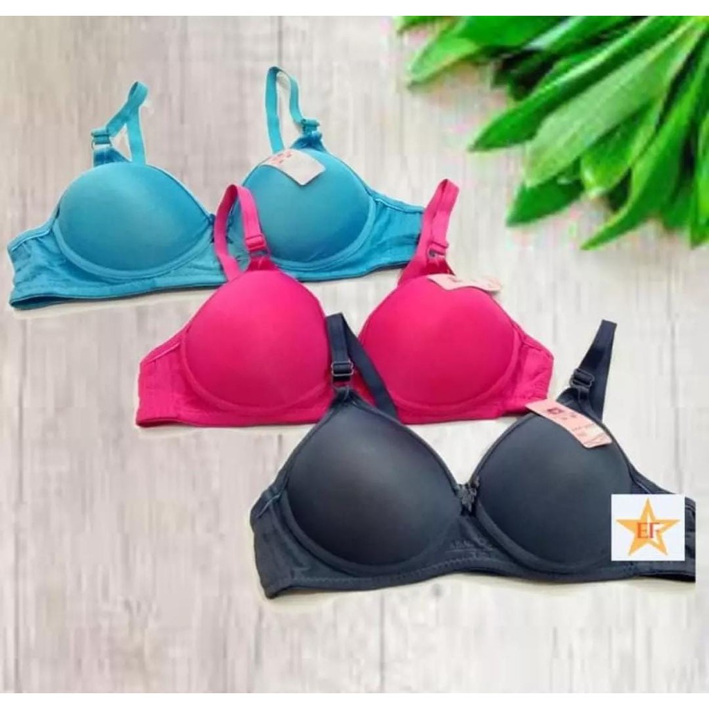 PROMO BH Busa Tanpa Kawat XIANG CHAO POLOS