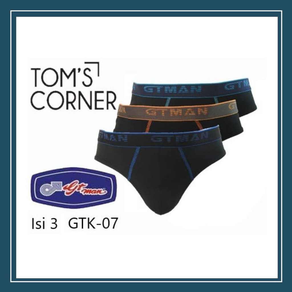CD ISI 3 GT Man isi 2 pcs GT-Man GTK 07 Celana Dalam Pria