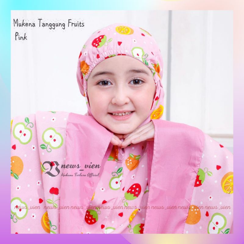 Mukena anak terbaru usia 8 9 10 11 12 tahun Rayon adem lucu / mukenah anak sd mi premium cantik / telekung anak travelling-3