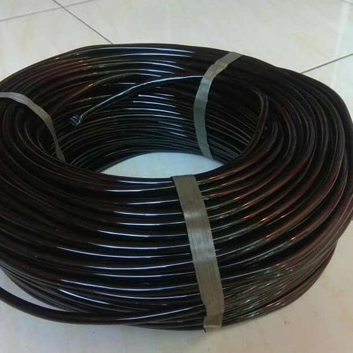Selang HDPE hidroponik Warna Hitam 7 mm