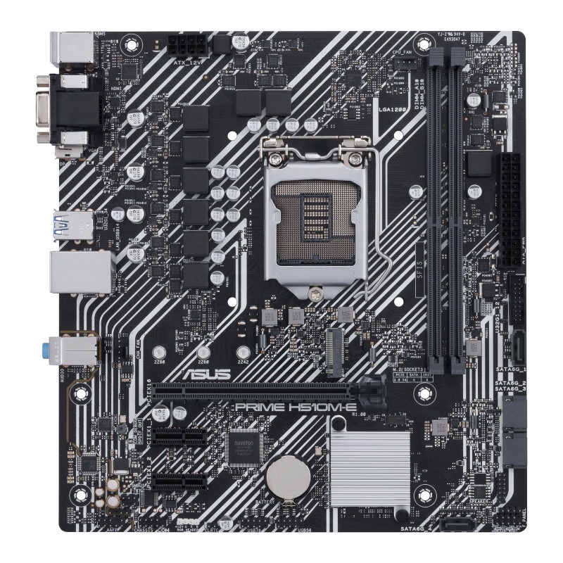 Asus PRIME H510M-E (LGA1200, H510, DDR4, USB3.2, SATA3)