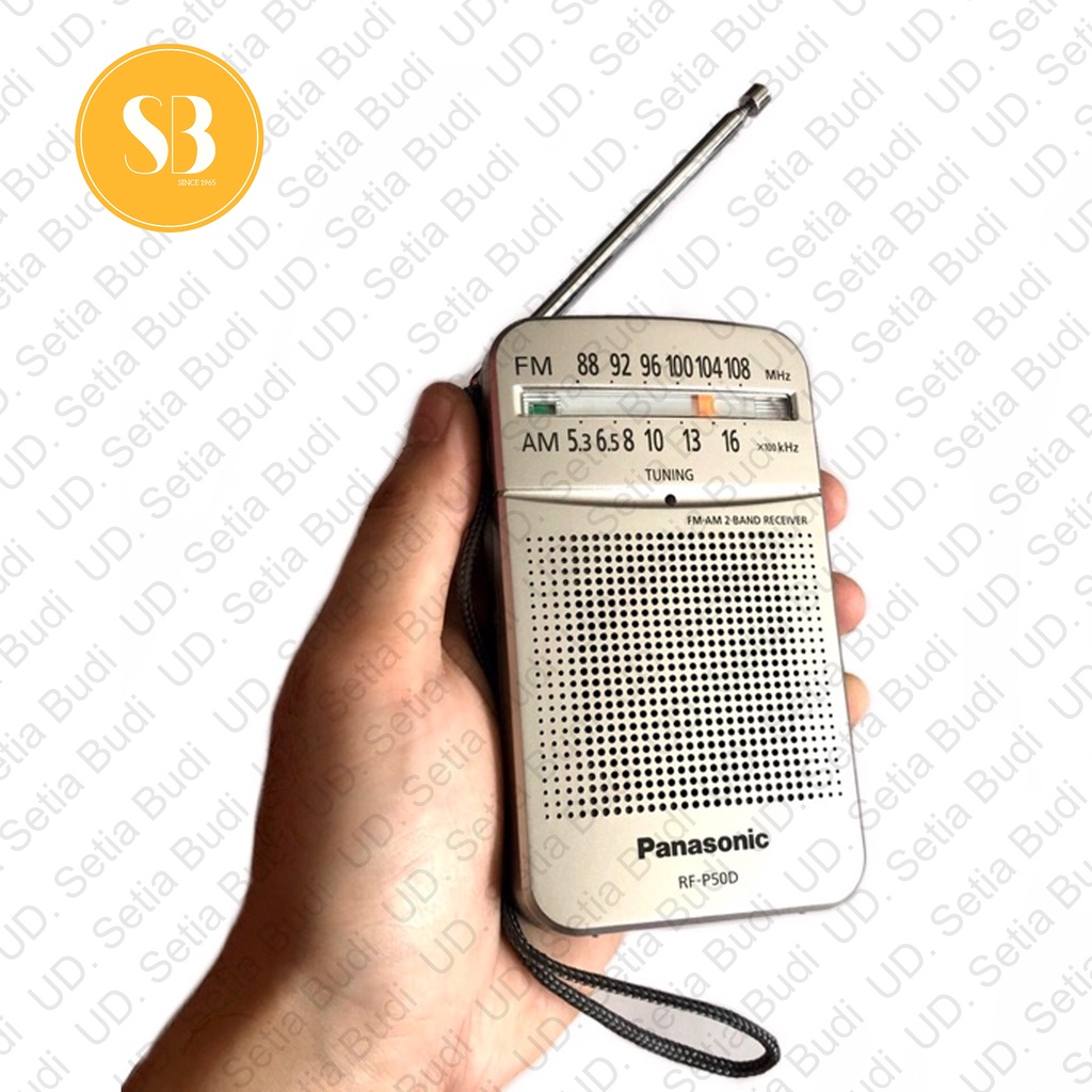 Panasonic RF-P50 AM FM Radio Pocket Saku Portable RF P50