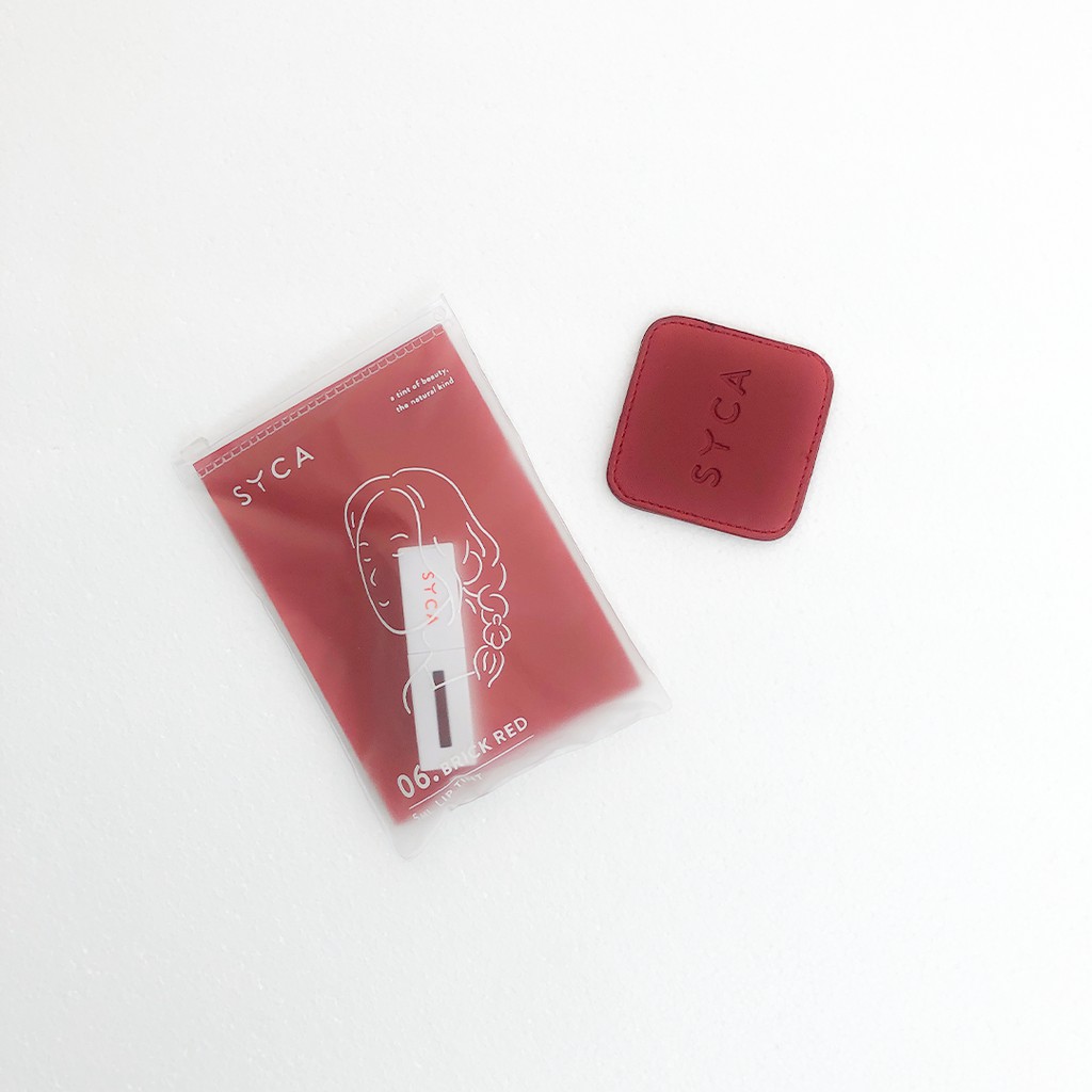 

SYCA Lip tint Brick Red + SYCA Signature Mirror Brick Red