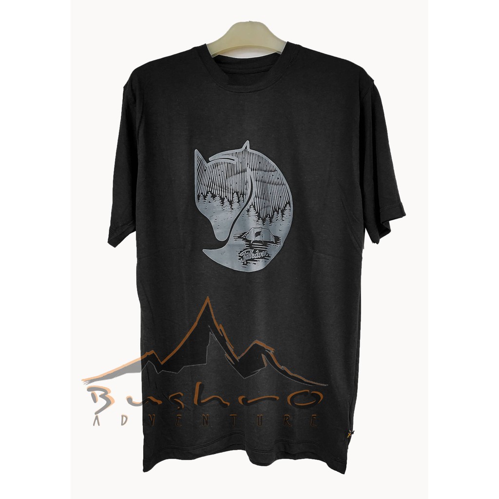 Kaos outdoor Fjall Raven atau kaos gunung kode-B