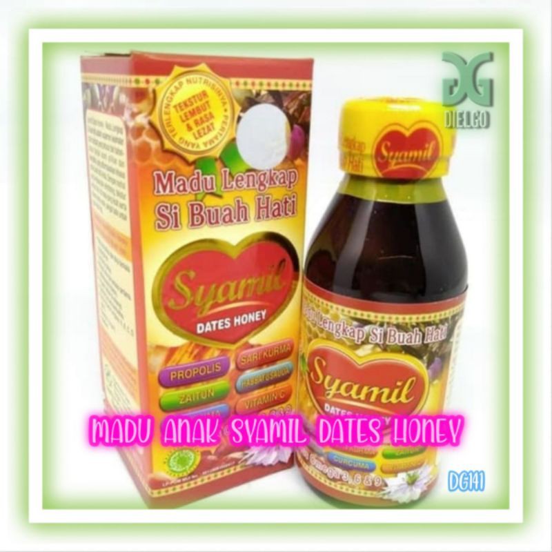 

Madu Anak Syamil Dates Honey Kids Kurma Zaitun Habbatussauda DG141