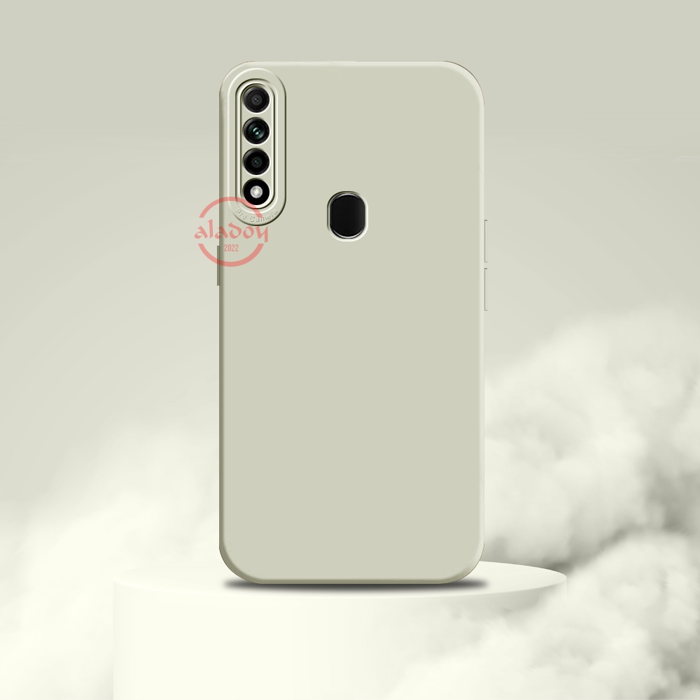 Soft Case Oppo A8 , Oppo A31 Case Liquid Silicone Pro Camera Premium Casing