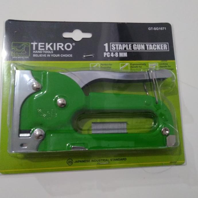 

TEKIRO staple gun tacker staple tembak standart 4-8mm ORIGINAL