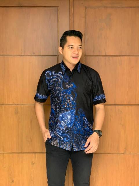 BATIK FINZA JAYA | BAJU BATIK PRIA Gus Azmi Syubbanul Muslimin Batik Katun Halus Hadroh Azzahir