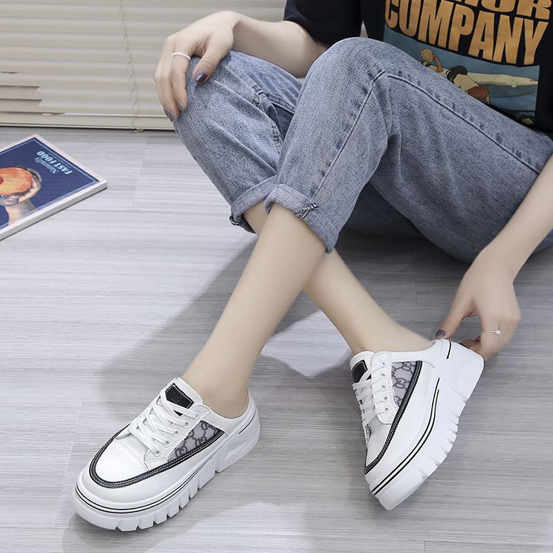 TASHAPPY JSSD031 Sepatu Sneakers Slip On Kekinian wanita import model korea supplier tas import