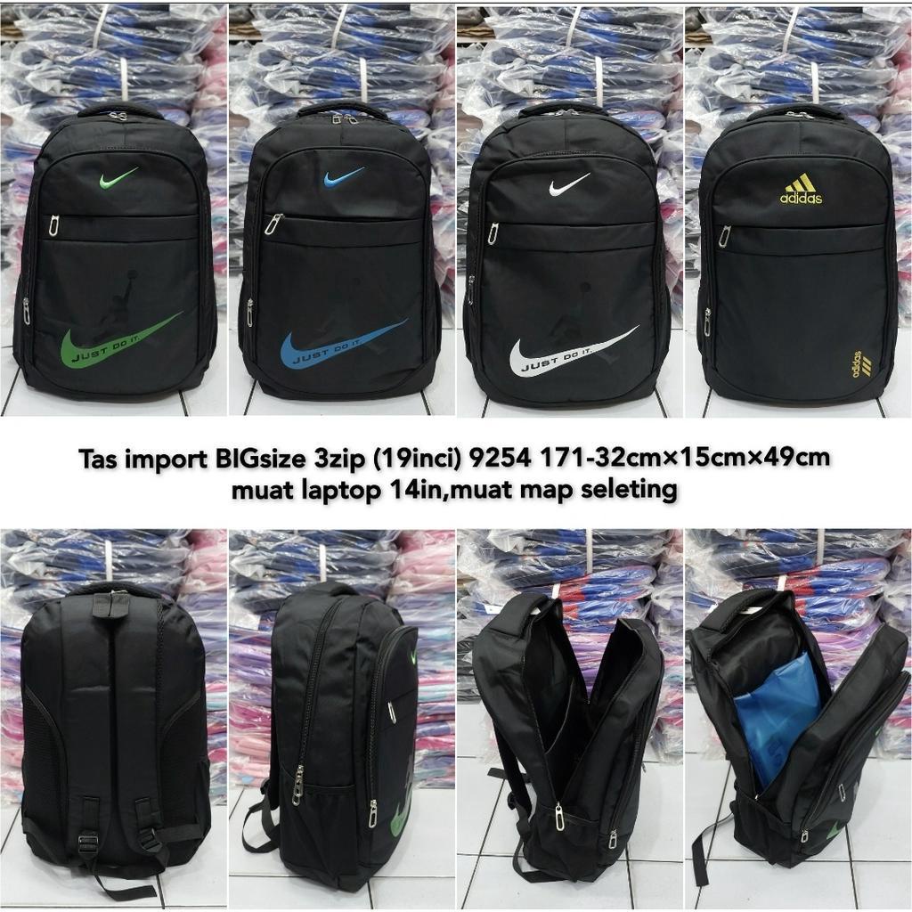 tas import ransel backpack casual anak laki sekolah kerja kuliah