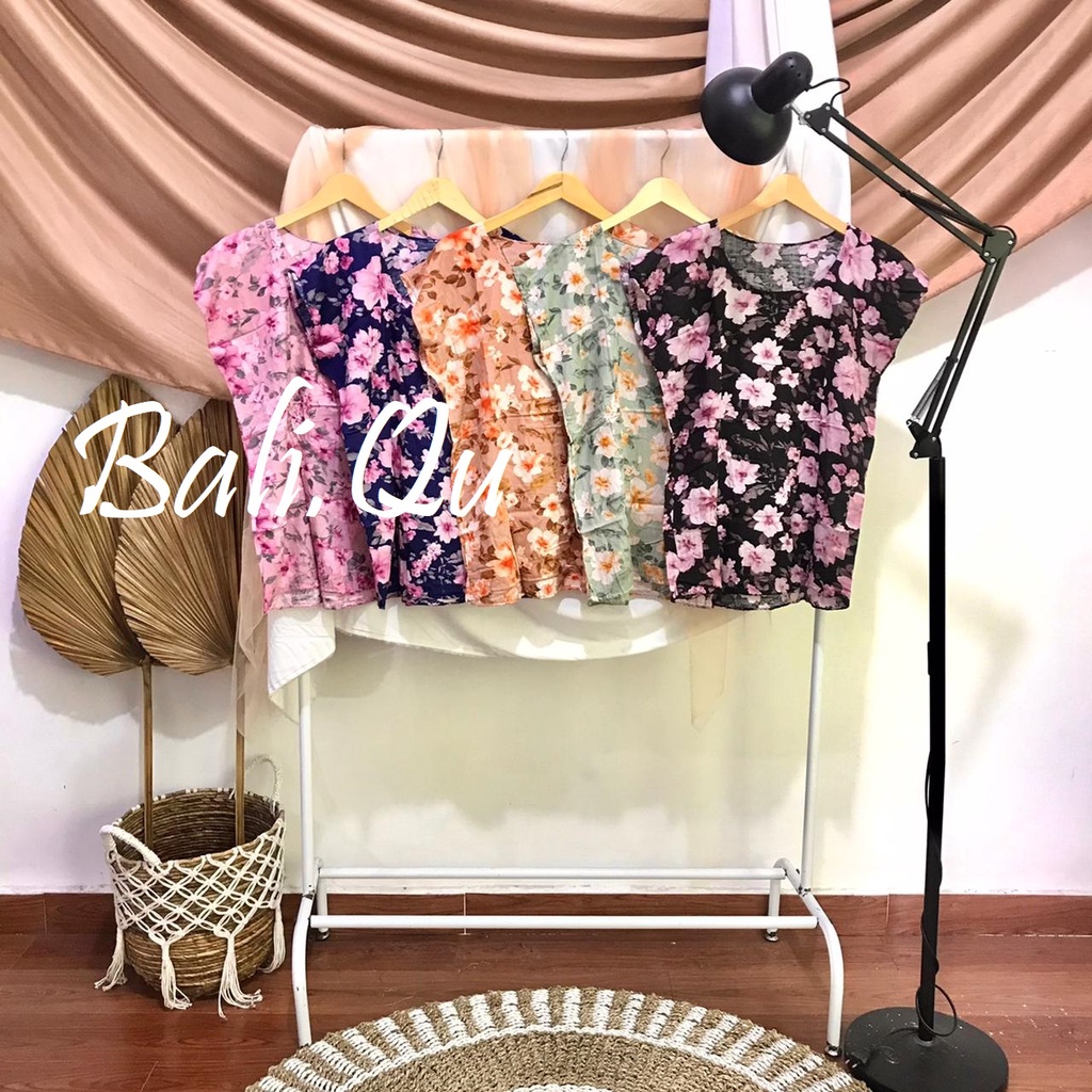 Baju Atasan XL Rayon Motif Bali-1