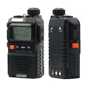 Promo HT Baofeng Walkie Talkie Dual Band UV3R Plus 3W Radio Komunikasi High Quality Limited
