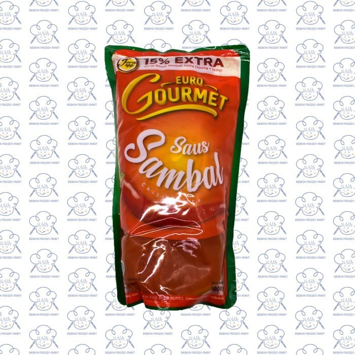 

Euro Gourmet Saus Sambal 1kg 1000 gr