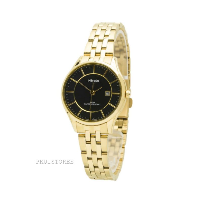 JAM TANGAN WANITA/CEWEK RANTAI STAINLIS STEL TAHAN AIR MIRETE ORIGINAL MODWL BULAT_JAM TANGAN KASUAL WANITA TERLARIS_JAM TANGAN CEWEK WATER RESISITANT_JAM TANGAN WANITA FULL BLACK, HITAM ROSGOLD, GOLD_JAM TANGAN CEWEK MURAH AM TANGAN WANITA BULAT TAHANAIR