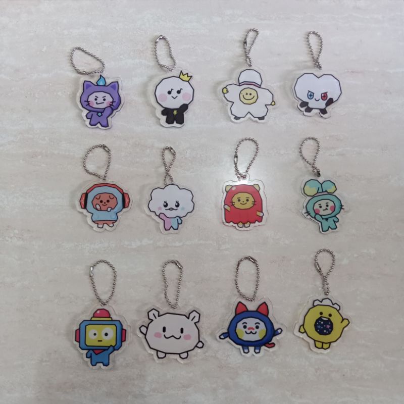 [LIMITED STOCK] KEYCHAIN TRUZ GANTUNGAN KUNCI AKRILIK TRUZ UNOFC  CHILLI RURU HIKUN