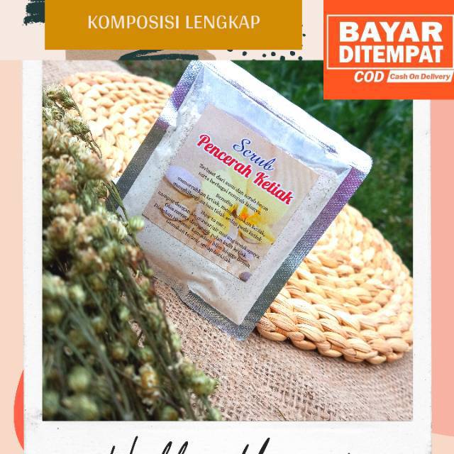 Masker lulur scrub pencerah ketiak