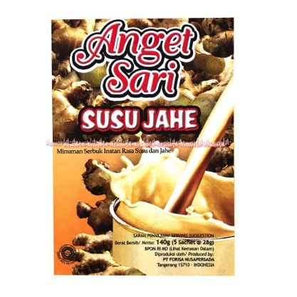 

Anget Sari Susu Jahe Isi 5sachet Minuman Angetsari Rasa Susu Dan Jahe 5 sachet Ginger Milk Instan