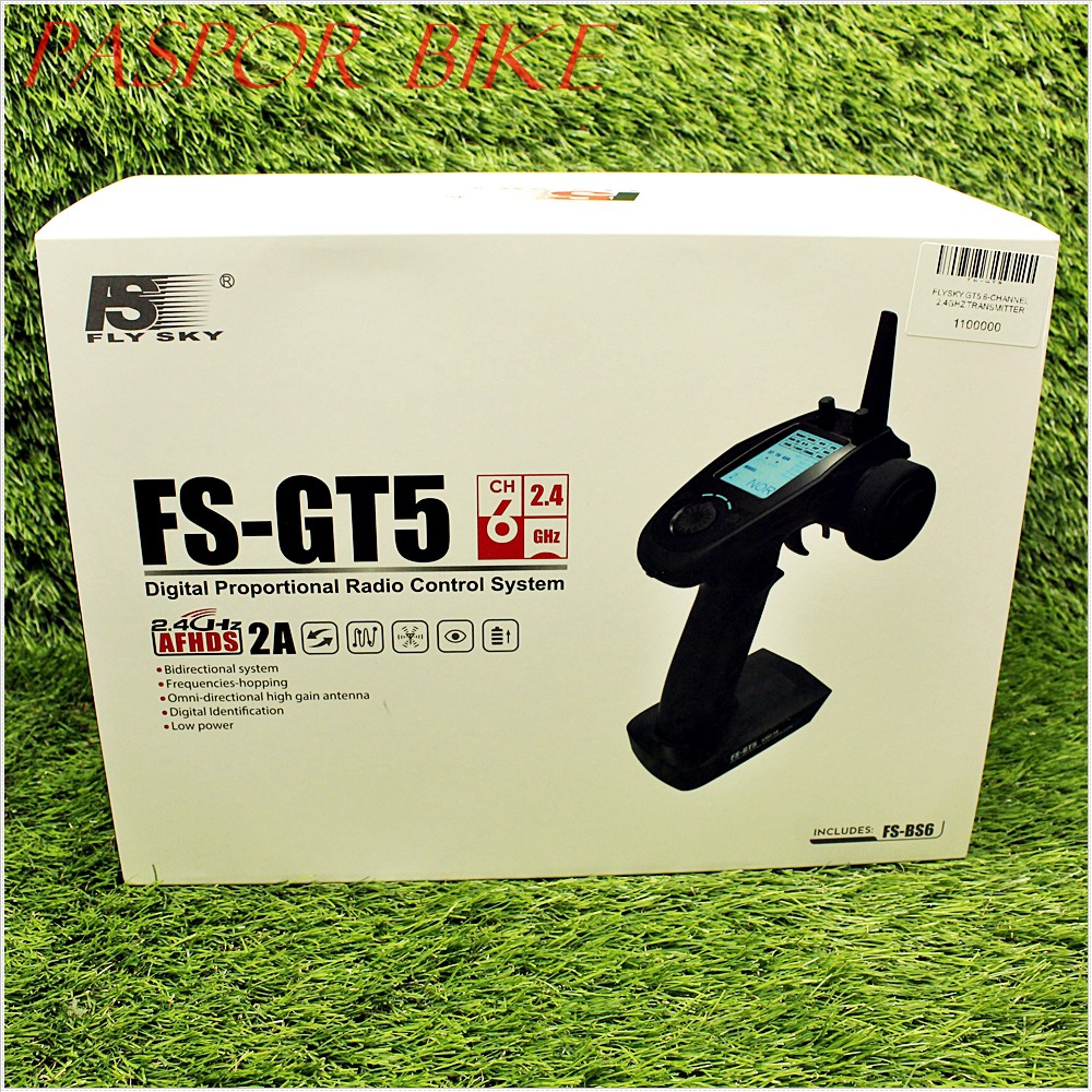RC FLYSKY GT5 6 CH CHANNEL 2.4GHZ TRANSMITTER REMOTE REMOT